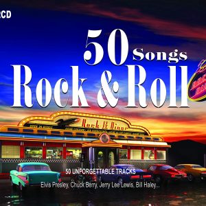 2CD-50-Songs-Rock-Roll-Elvis-PresleyPete-Johnson-Chuck-Berry-Ray-Charles-Rock-Roll-Music