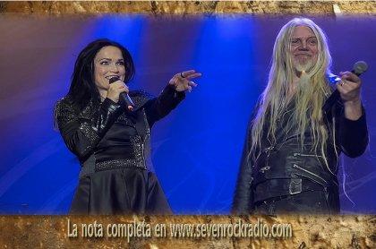 Tarja Turunen y Marko Hietala se unen para cantar Phantom Of The Opera