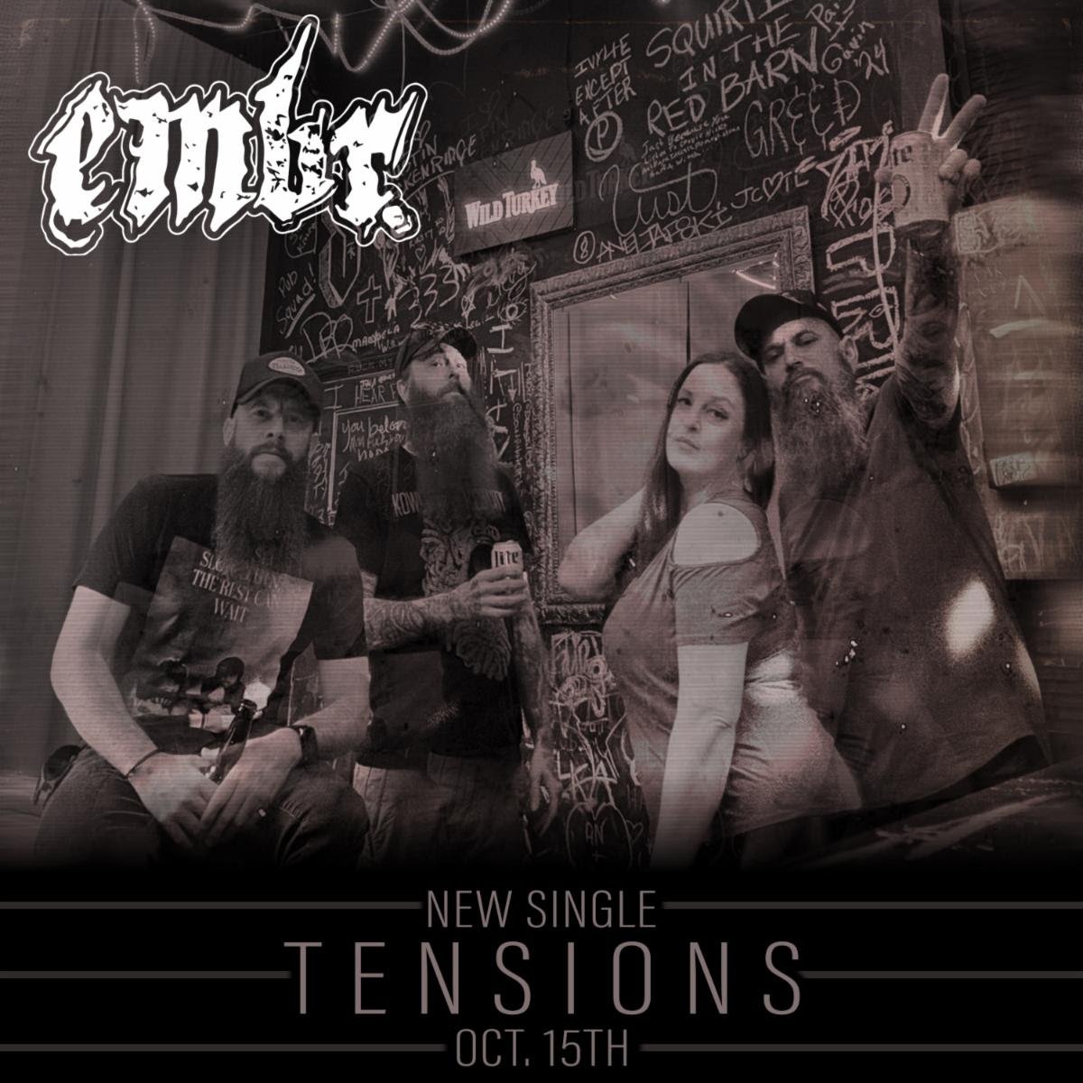 Birmingham’s progressive doom outfit, EMBR, is back and ready to hit hard with their latest single, "(Tensions)," dropping October 15, 2024.